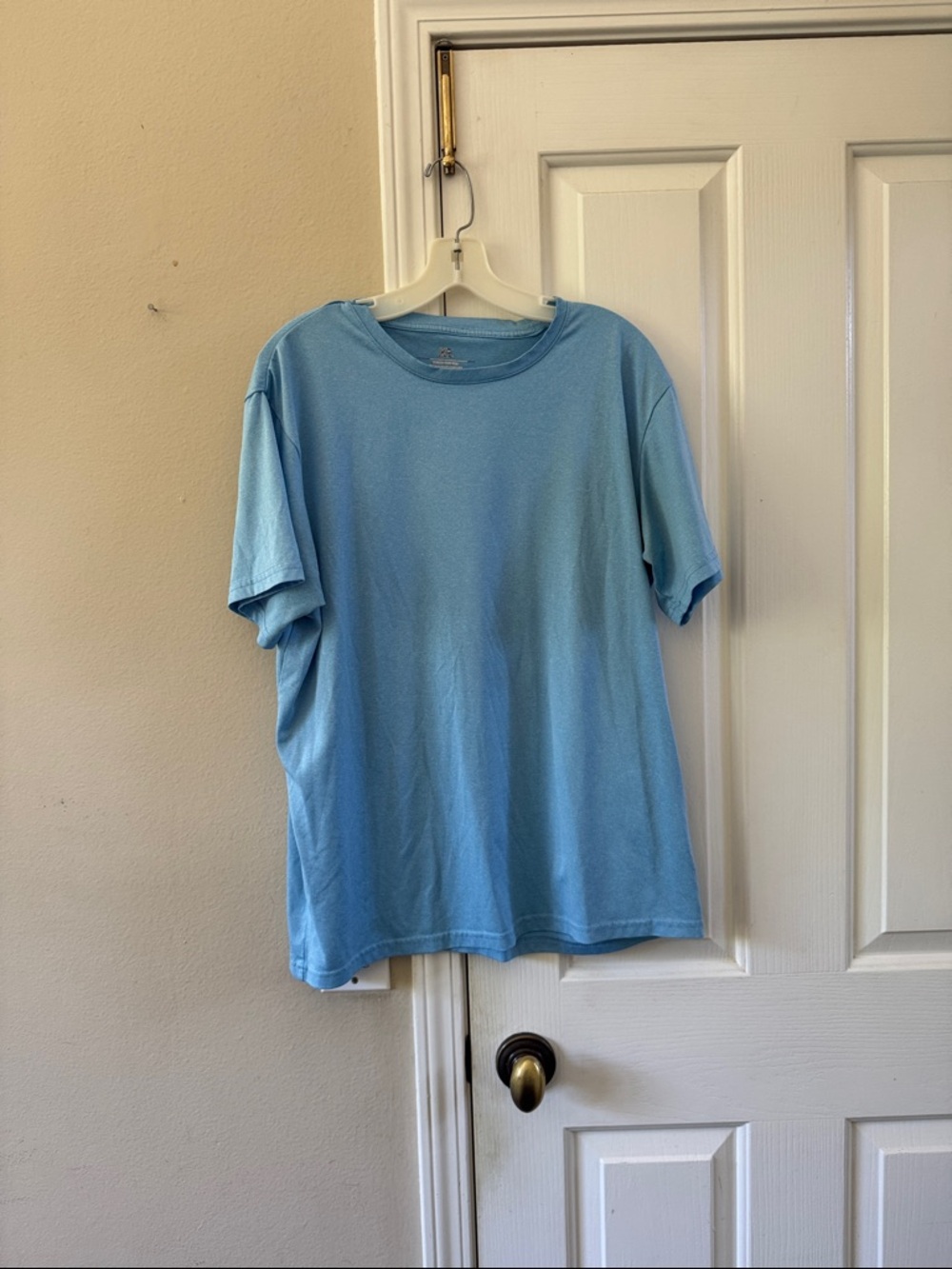 Men’s Workout T-Shirt - Light Blue